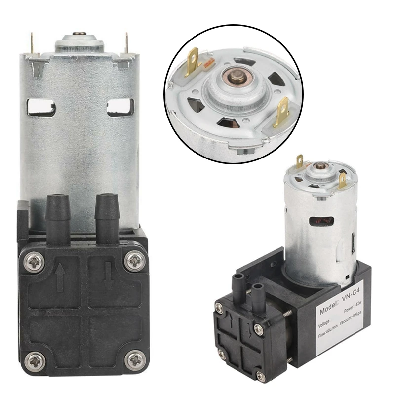 2021 популярный небольшой безмасляный вакуумный мини насос постоянного тока 12 В 24