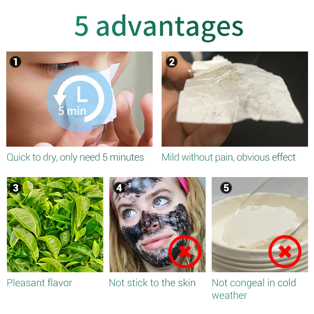 Средство для удаления черных точек LANBENA маска лица сыворотка восстановления пор