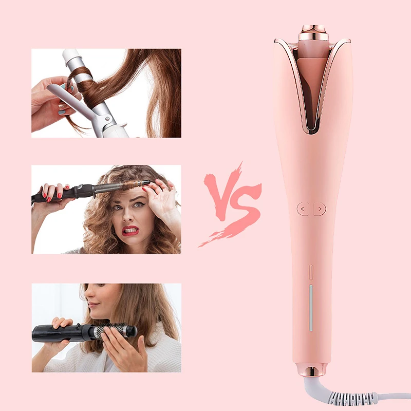 Автоматическая Плойка для волос керамическая утюжок завивки долговечная