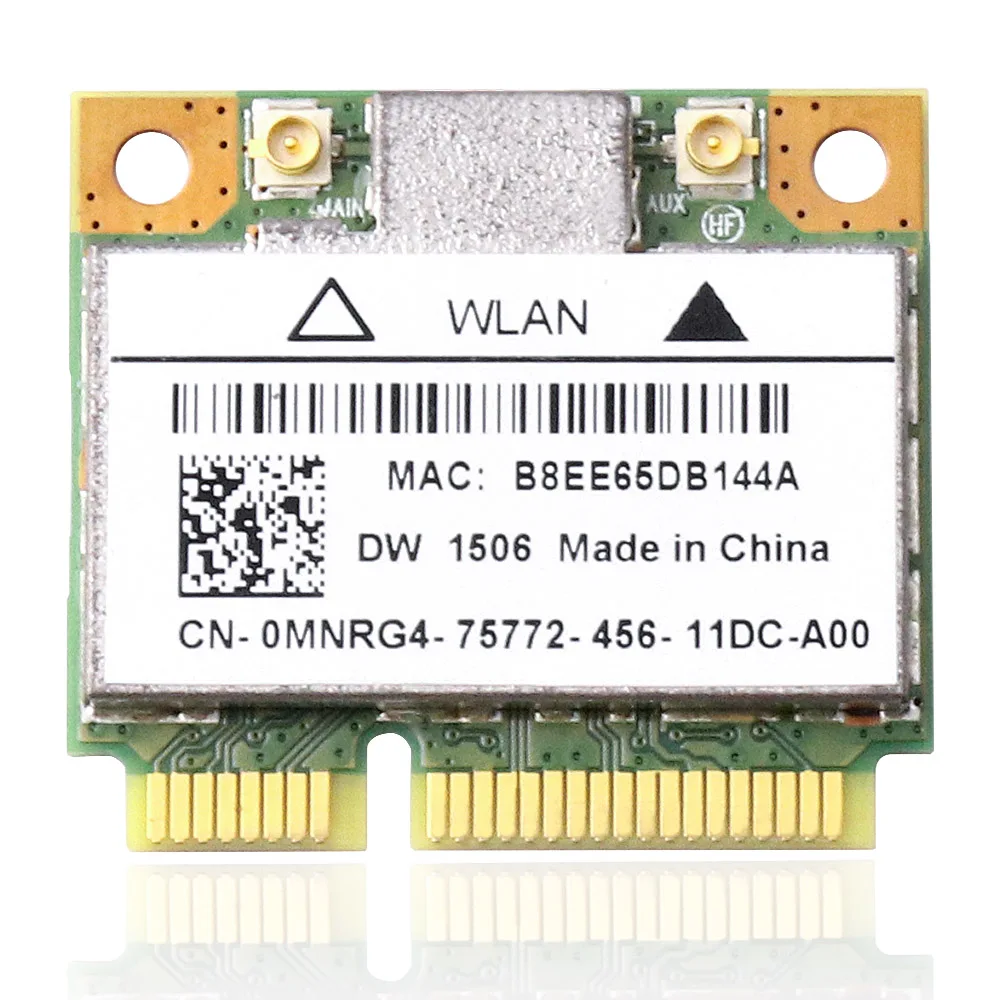 Мини карта PCI E DW1506 WLAN Wi Fi ATHEROS AR5B125 AR9485 MNRG4/MXX0D модуль для Dell|atheros ar5b125|wifi mini pci-emini pci-e