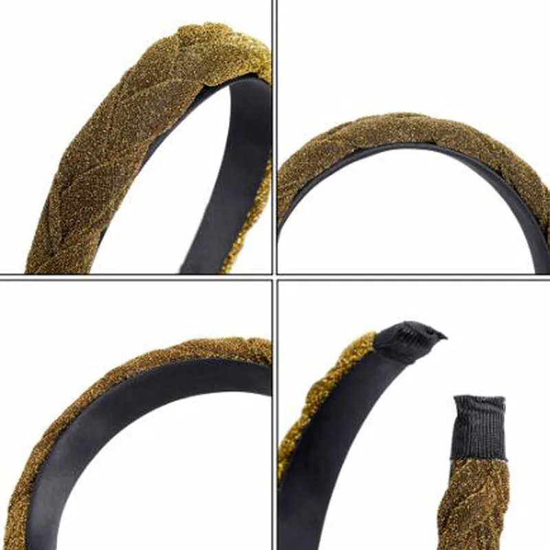 

European and American Braids Knotted Hair Band, Twist Braid Bright Silk Fabric Headband Hairpin Women