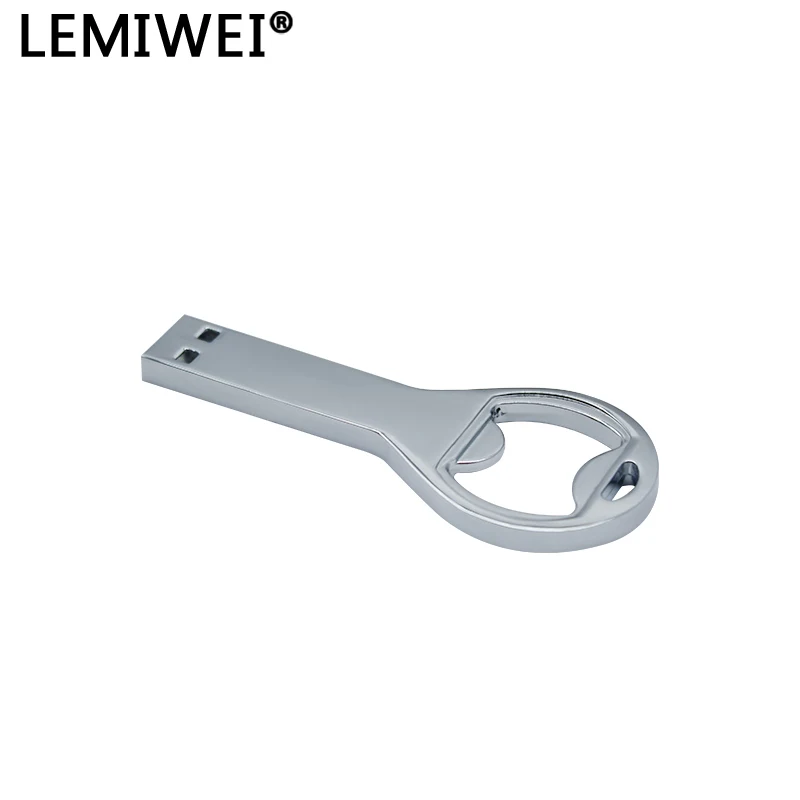 USB флеш-накопитель творческий дизайн открывалка для пива 2 0 карта памяти 64 ГБ 32 16 8