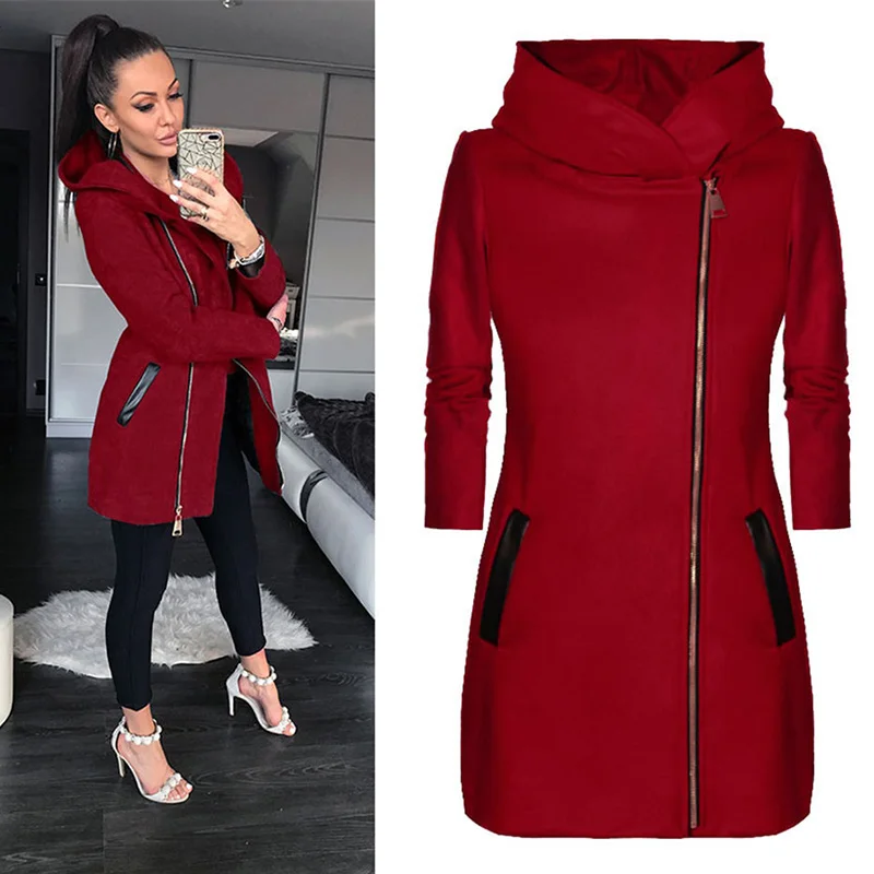 S-5XL размера плюс теплая хлопковая куртка для женщин зимняя верхняя одежда пальто