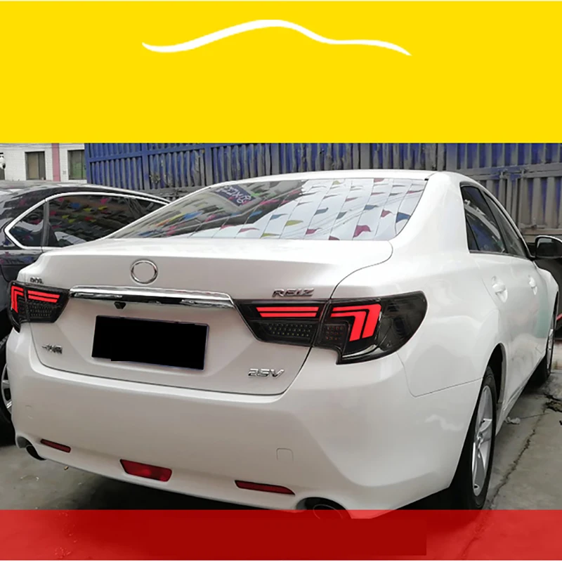 

Vland Factory Car Accessories Tail Lamp for Toyota Reiz Mark X Aurion 2014~2017 LED Tail Light with Plug and Play Design