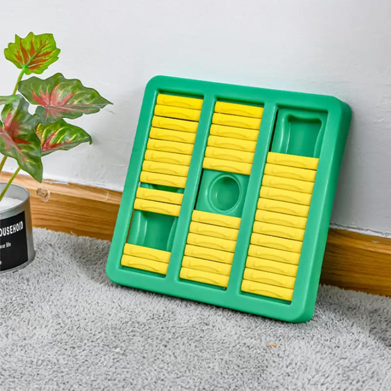 Зеленые игрушки для домашних животных IQ Move Снэк защита от удушения искусственная