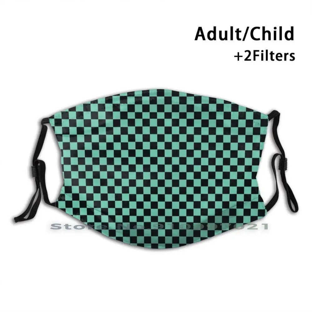 

Kny Type Dress Washable Reusable Trendy Mouth Face Mask With Filters For Child Adult Kny Snk Titan Attack Dbz Op Devil Cute