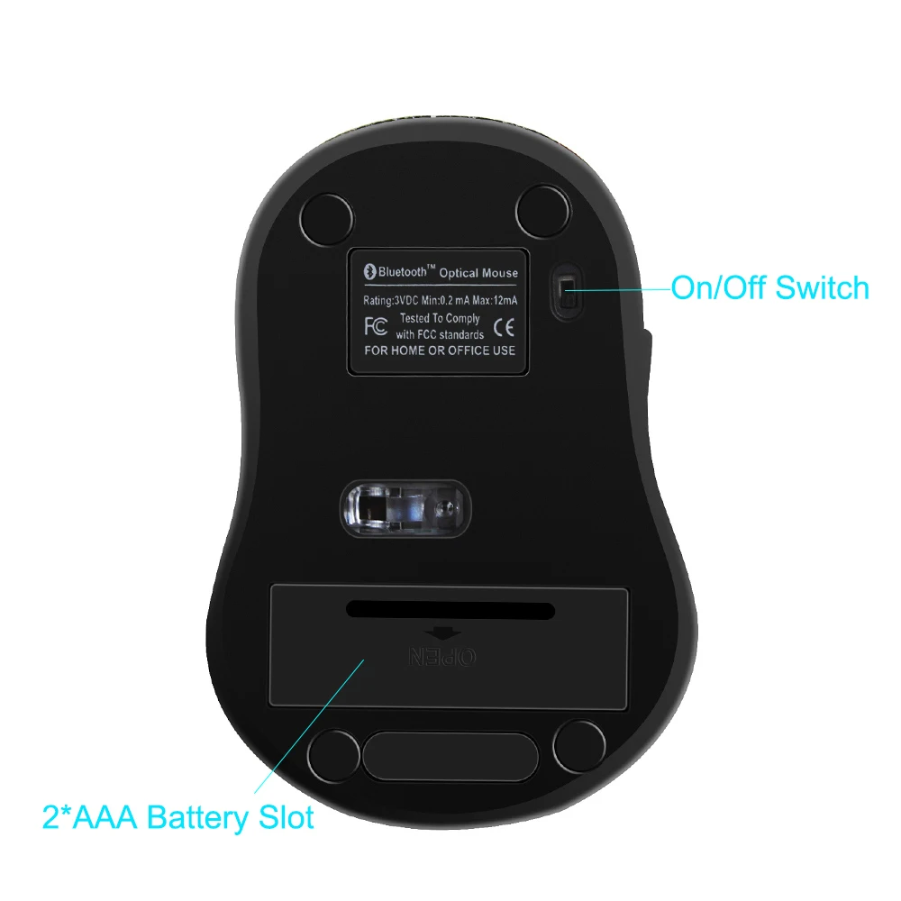 CHYI Bluetooth эргономичная компьютерная мышь Беспроводная оптическая сенсорная игровая мышь 3D Мини 6 кнопок игровые ПК мыши для ноутбука Macbook