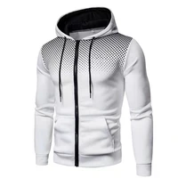 mens autumn and winter new sportswear zipper sports jacket sports pants mens slim fit sports dot jacket jacket casual wear