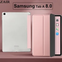 tablet case for samsung tab a8 2019 fundas pu ultra slim wake smart cover case for samsung tab a 8 2019 sm t290 t295 t297 8 0