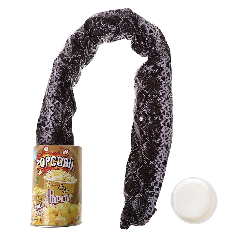 

1pc Funny Potato Chip Can Jump Spring Snake Toy Gift April Fool Day Halloween Party Decoration Jokes Prank Trick Fun Joke Toys