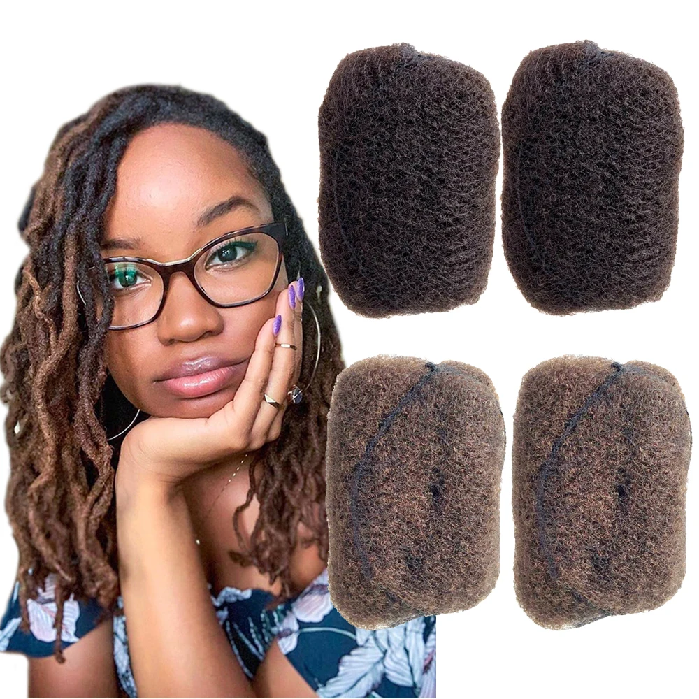 YONNA Tight Afro Kinky Curly Human Hair 4pcs/lot Senegalese Twist Hair Cosplay for Havana Mambo Twist Crochet Braid Hair