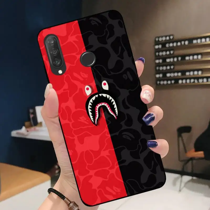

B-bape Soft Phone Case For Huawei P20 30 40 Pro Mate 20 30 40 Pro Honor 9x 10 30lite Y62019