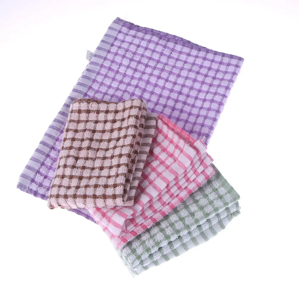 Бытовые чистящие инструменты набор чайных полотенец махровые хлопковые