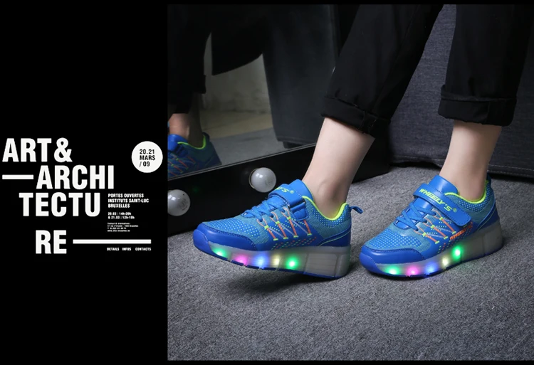 Jazzy Heelies, светодиодный светильник для мальчиков и девочек, детская обувь для роликовых коньков, Детские кроссовки с колесами, 21 цвет