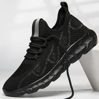 fashion men sneakers mesh lace up casual shoes lightweight walking sport shoes zapatillas hombre