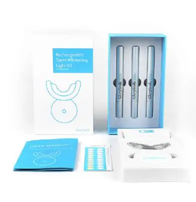 Отбеливание зубов высокопрочный светодиодный синий лазер 35% CP пероксид система