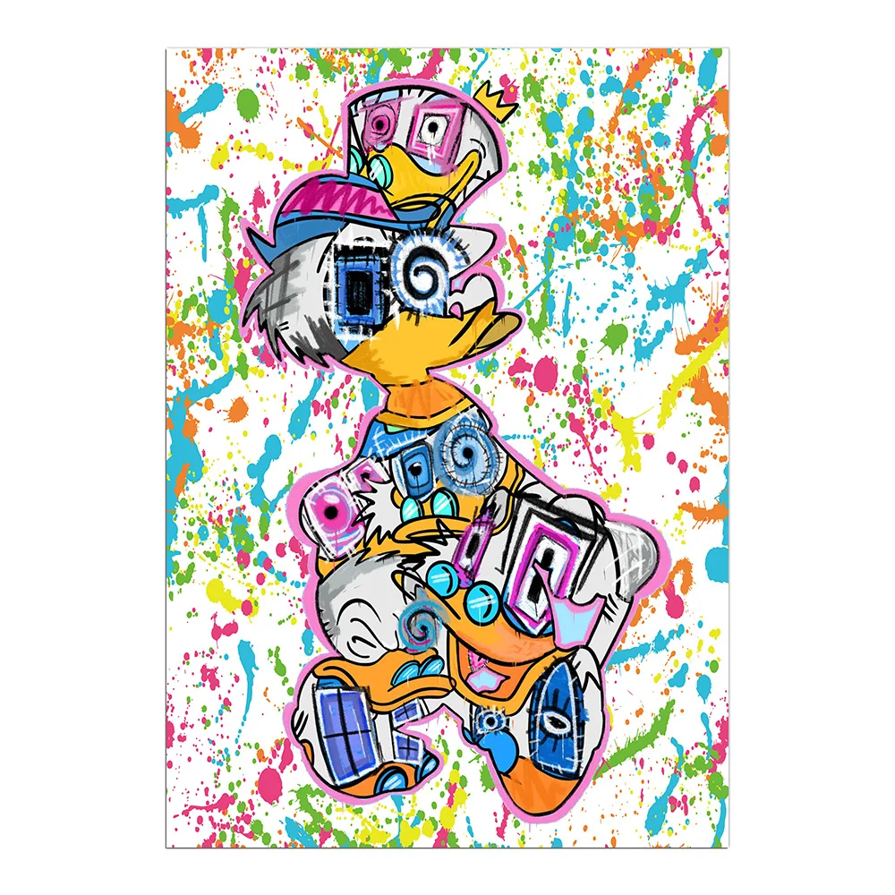 

Graffiti Street Ride Art Paintings on Wall Street Art Graffiti Canvas Posters and Print Pop Art for Home Decoration
