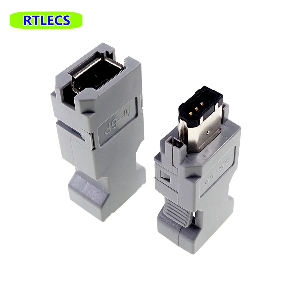 5 шт. мужской женский IEEE 1394 6 pin разъем SM-6E SM-6P сервопривод Разъем Крест MOLEX 55100-0670
