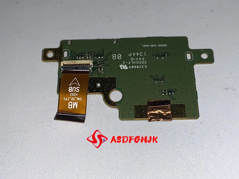 Оригинальный Для Lenovo Tab3 10 плюс S6000L Разъем для карты SD PCB Материнская плата S6000 SUB H401