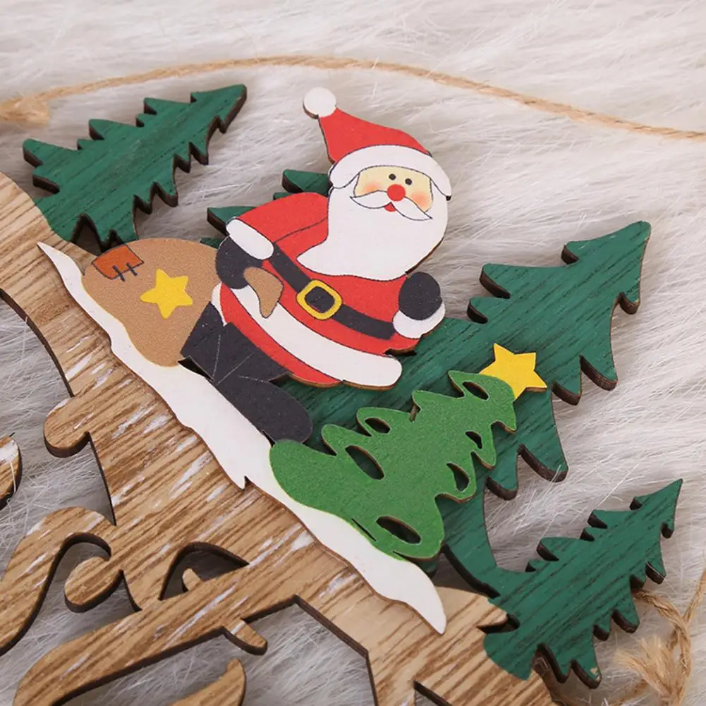 Рождественские украшения для списка в стиле Санта-Клауса рекламная атмосфера