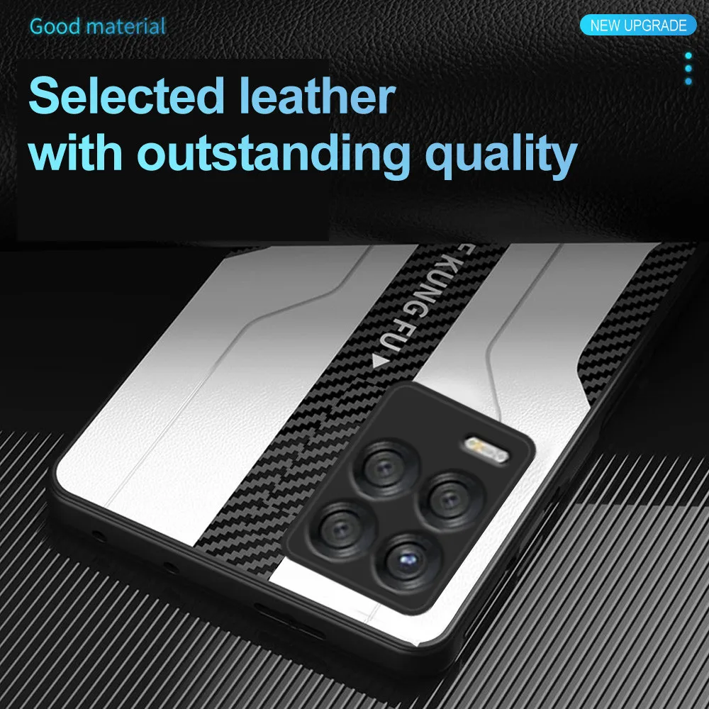 for oppo realme 8 pro case camera protection leather phone cover realme8 realmi realmy 8pro shockproof carbon fiber back fundas free global shipping