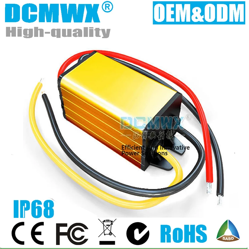 Понижающий преобразователь напряжения постоянного тока 36 В 48 в 5 автомобильный