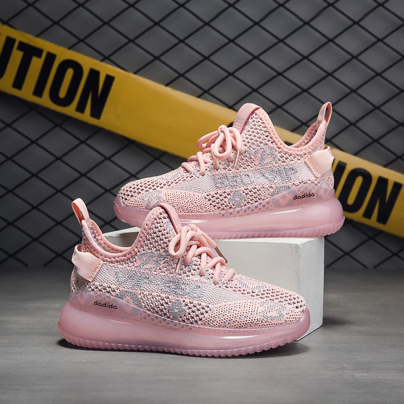 

Children's Sneakers 2021Spring new fashion boys mesh breathable casual shoes girls coconut shoes non-slip soft bottom kids shoes