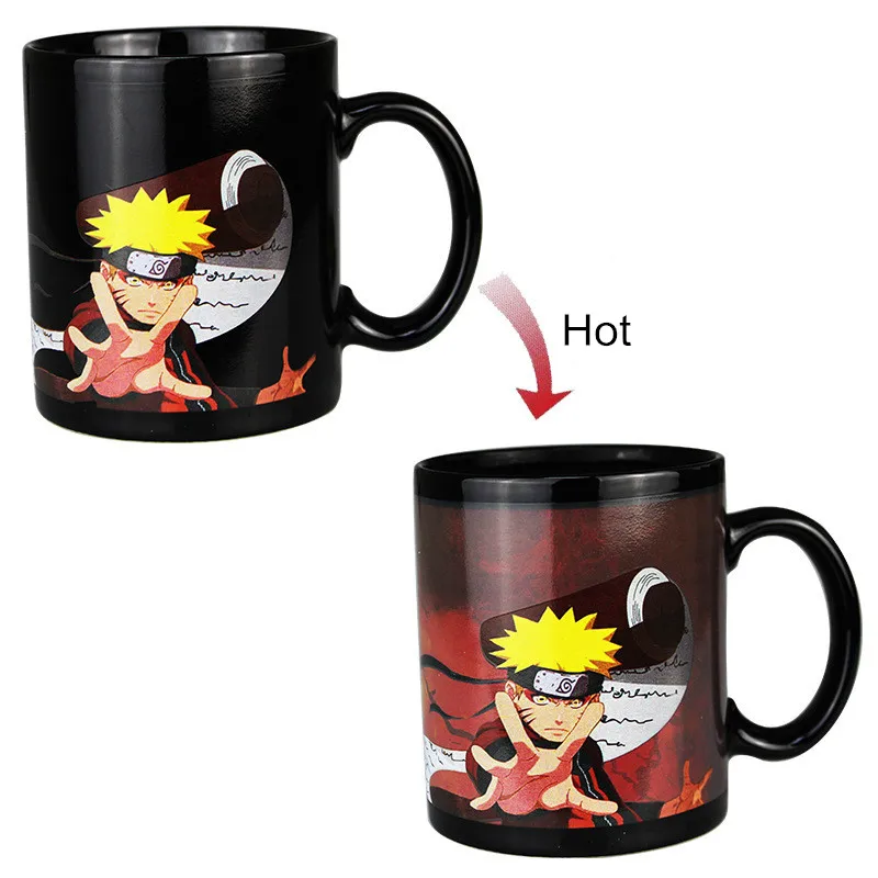 

Anime Coffee Mugs Hot Color Changing Tea Cups Creative Drinkware