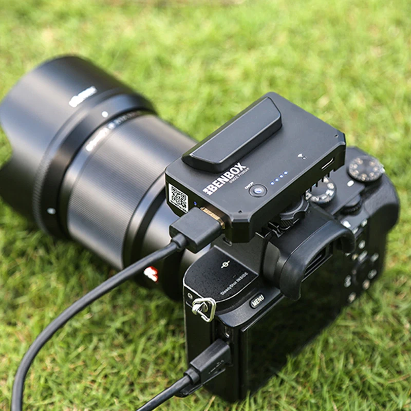 

INKEE Benbox Dual Band Wireless Video Transmitter 2.4G/5G 1080P Mini HDMI Device Image Transmitter For DSLR iPhone iPad Android