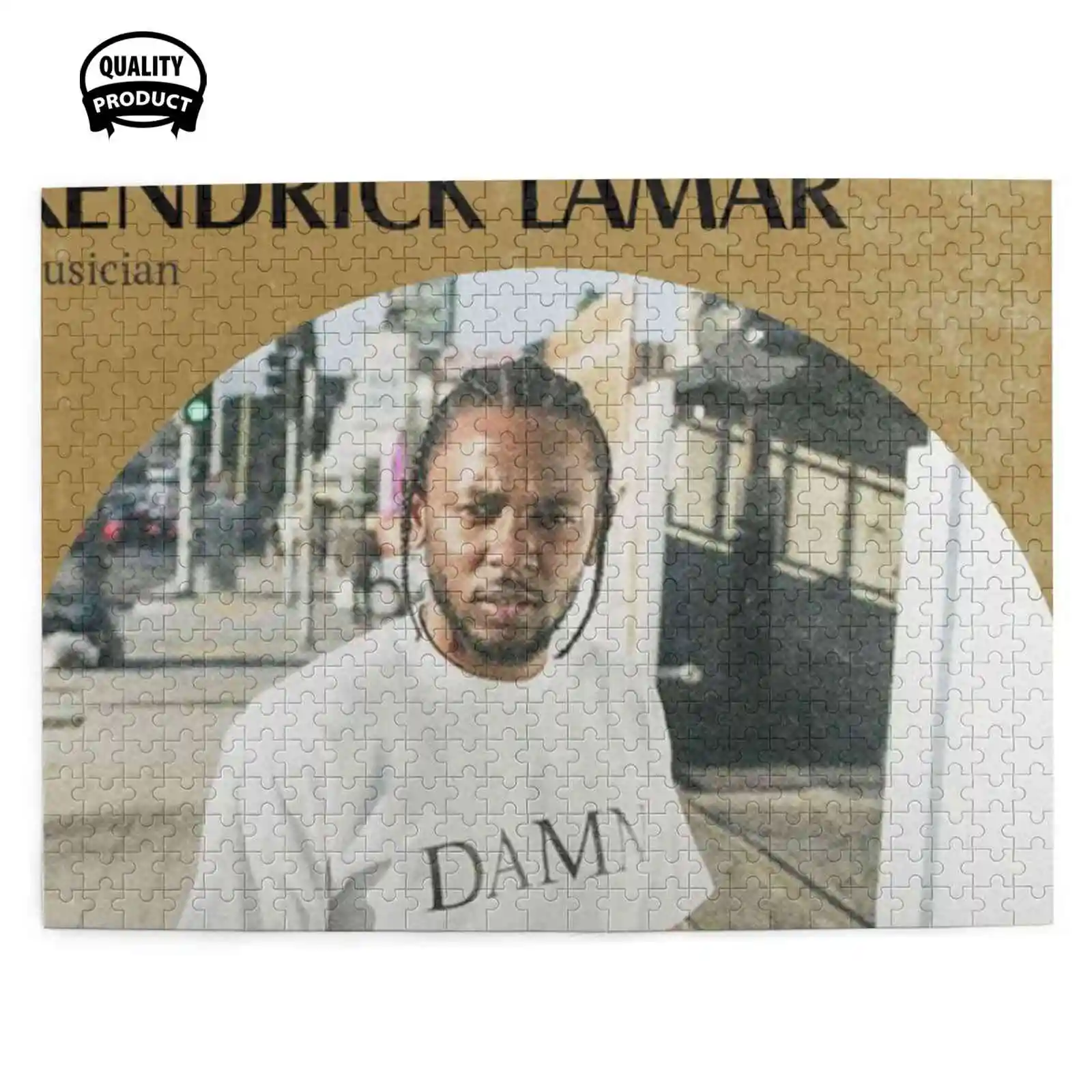 Пазл-головоломка Kendrick Lamar для взрослых и детей игры сделай сам мэдрик Ламар