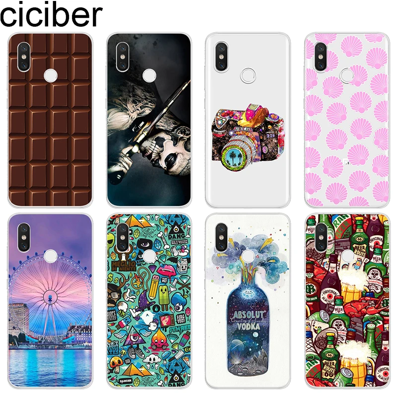 Чехол для телефона ciciber Xiaomi 9 8 6 5 A2 A1 X C S Plus Lite SE Poco Phone F1 мягкий чехол из ТПУ MIX MAX 3 2 1