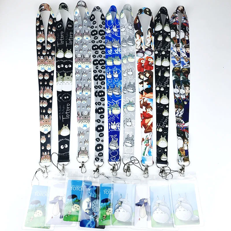 URORU мультфильм Мой сосед Тоторо ремешки для ключей удостоверения личности