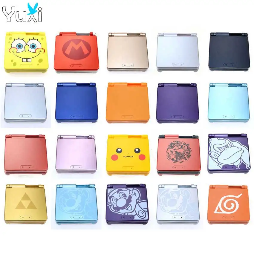 YuXi полная оболочка запасная часть для GBA SP для nintendo Gameboy Advance SP Корпус чехол