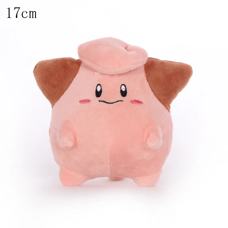 Cleffa 40 стилей TAKARA TOMY Покемон Пикачу мягкая игрушка Сквиртл хобби аниме плюшевая кукла игрушки для детей подарок на Рождество - Цвет: Cleffa