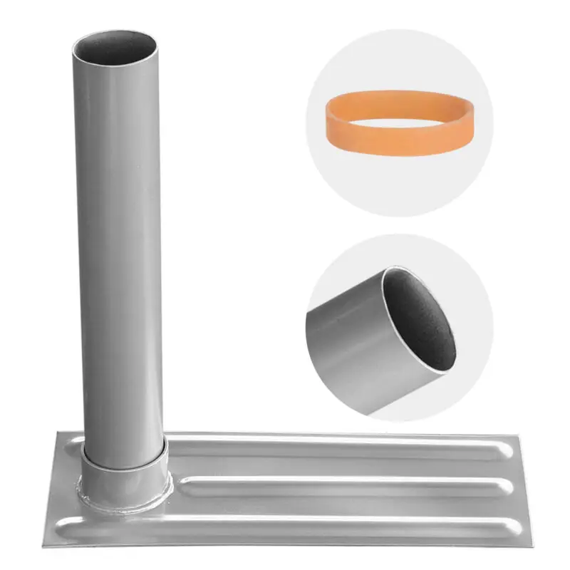 

2.4" D. Metal Tire Mount Tailgate Wheel Stand Flag Pole Pole Holder 25' 20' FT