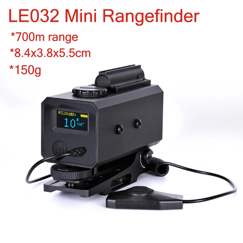 

LE032 Mini Size Laser Range Finder Mount on Rifle Scope 700M Laser Rangefinder Speed Detector Laser Rangefinder Manufacturer