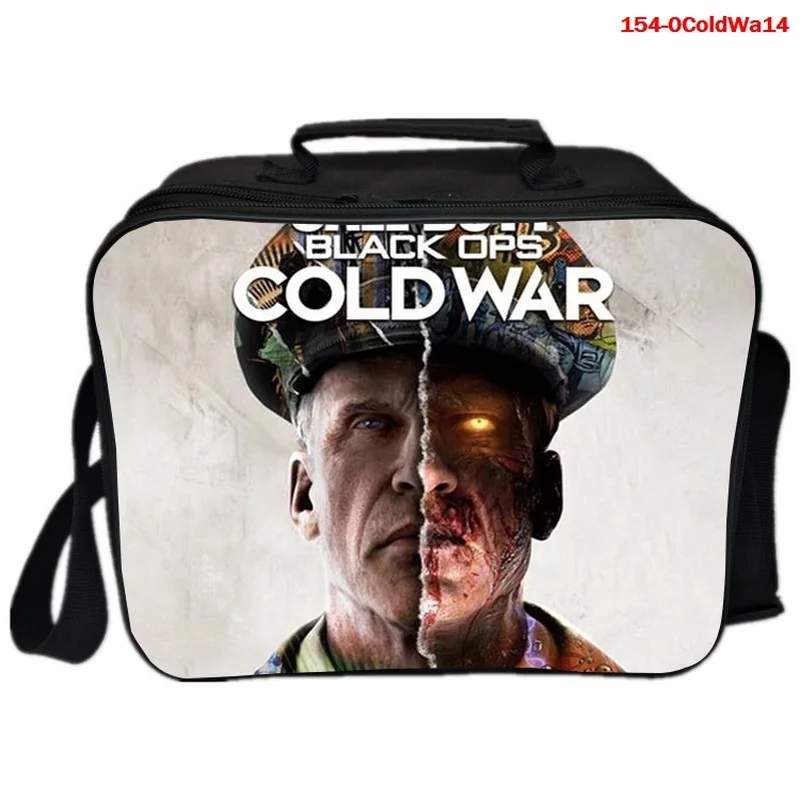 Модные Call of Duty Black Ops холодной войны 3d печати изолированные обед сумки для мужчин