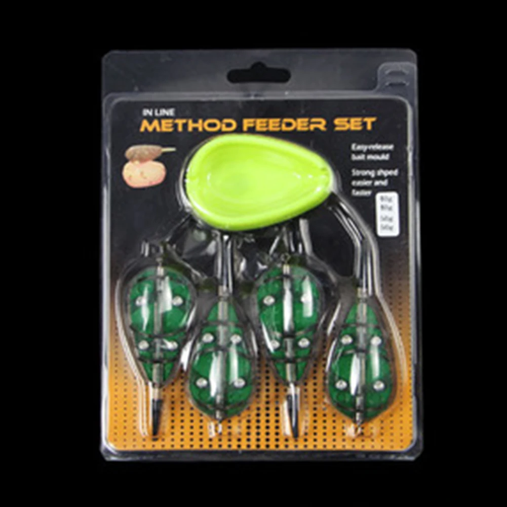

Lead & plastic Feeders 1 set A/B/C optional Terminal Tackle Tools Practical