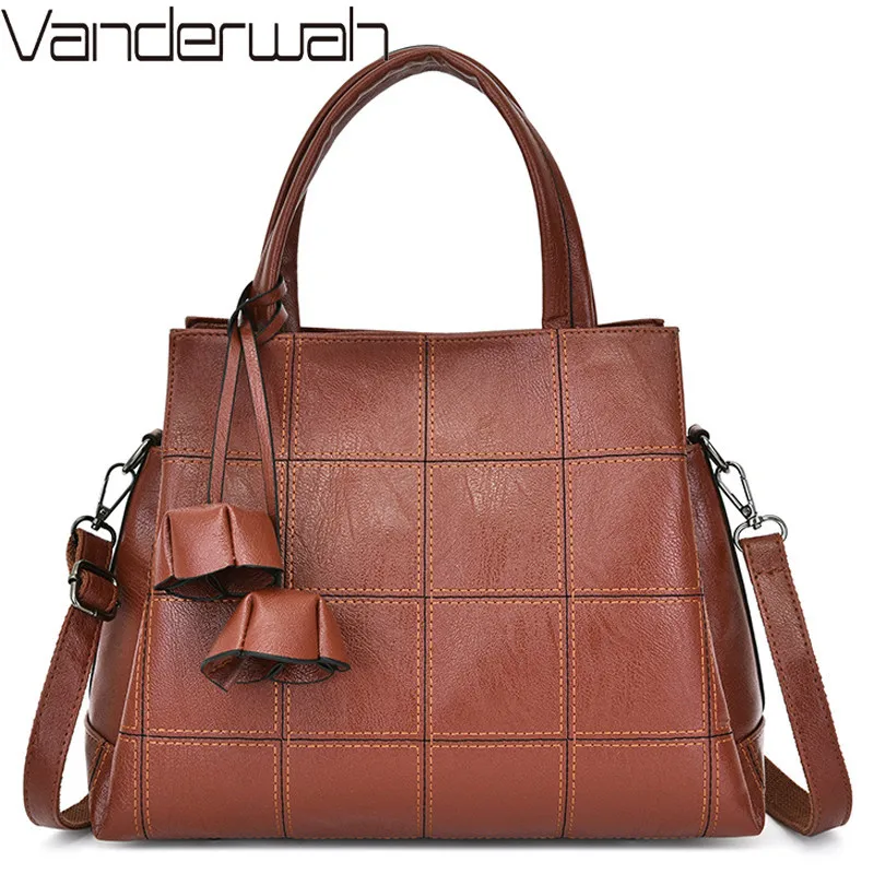 Модная сумка через плечо из искусственной кожи с вышивкой Роскошные Сумки