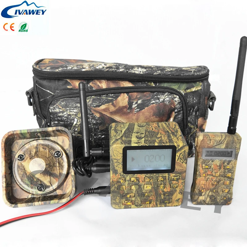 Усилитель голоса для охоты 2 шт. 100 Вт пульт дистанционного управления 500