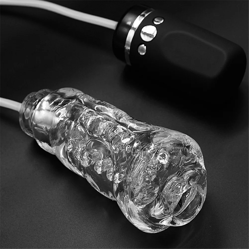 Перезаряжаемый Мощный вибратор для орального секса мужской мастурбатор чашка