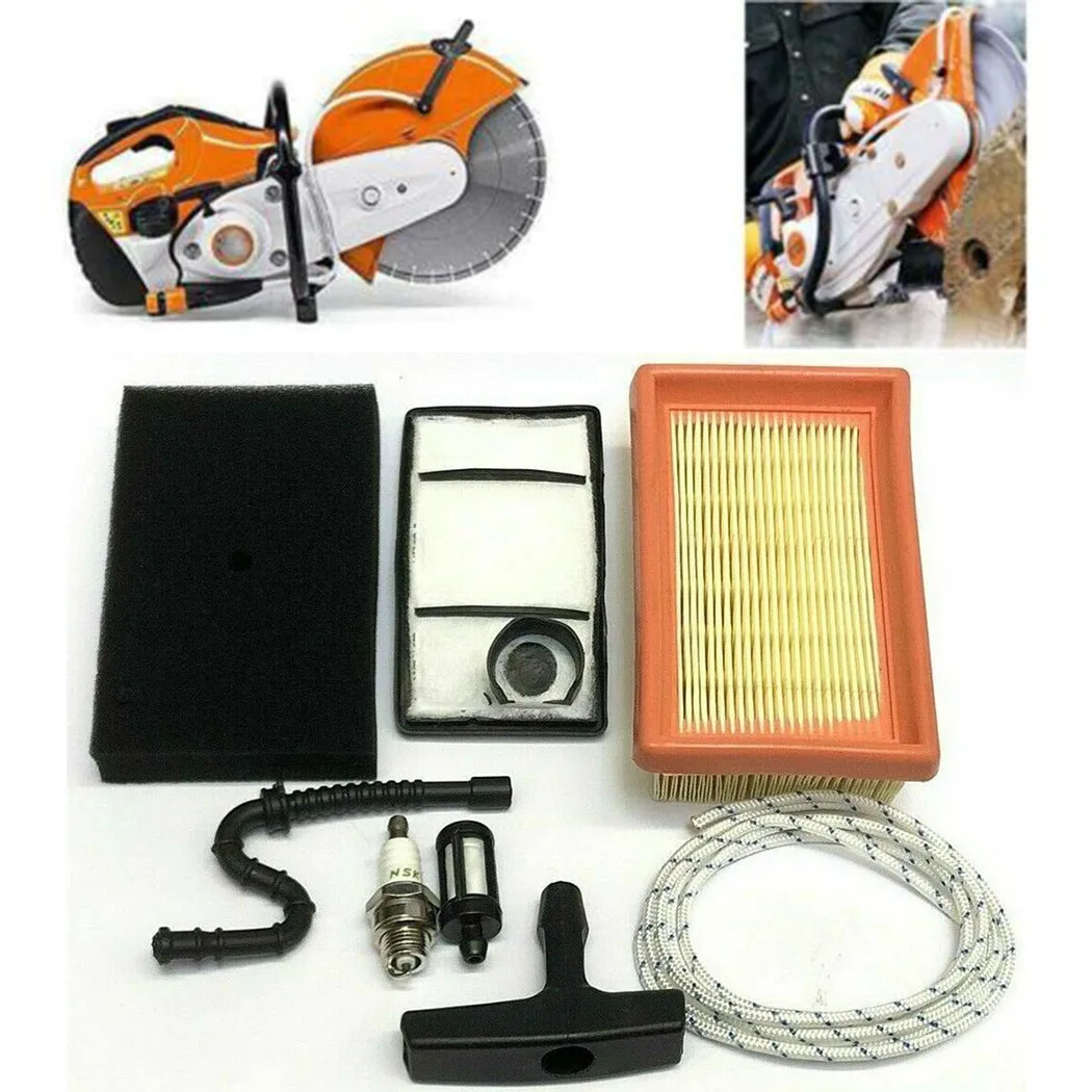 

Service Kit Fits For STIHL TS400 Air Filters Filter Plug Fuel Pipe Cable Lawn Mower Parts Filter Plug Fuel Pipe Pull Cord