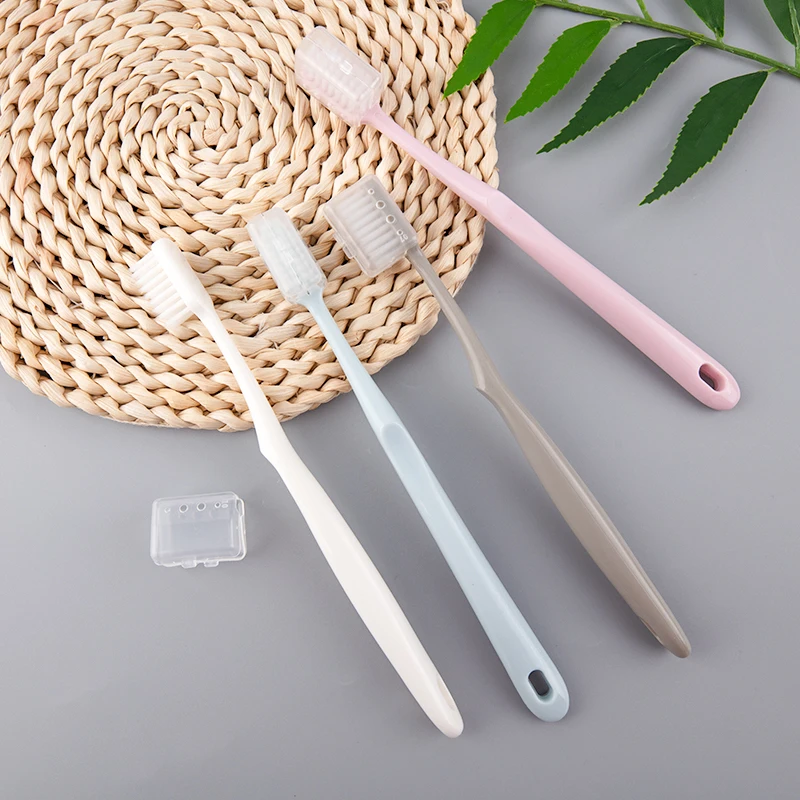 

4Pcs/Set Toothbrush Teeth Cleaning Family Pack Small Head Bathroom Toothbrush