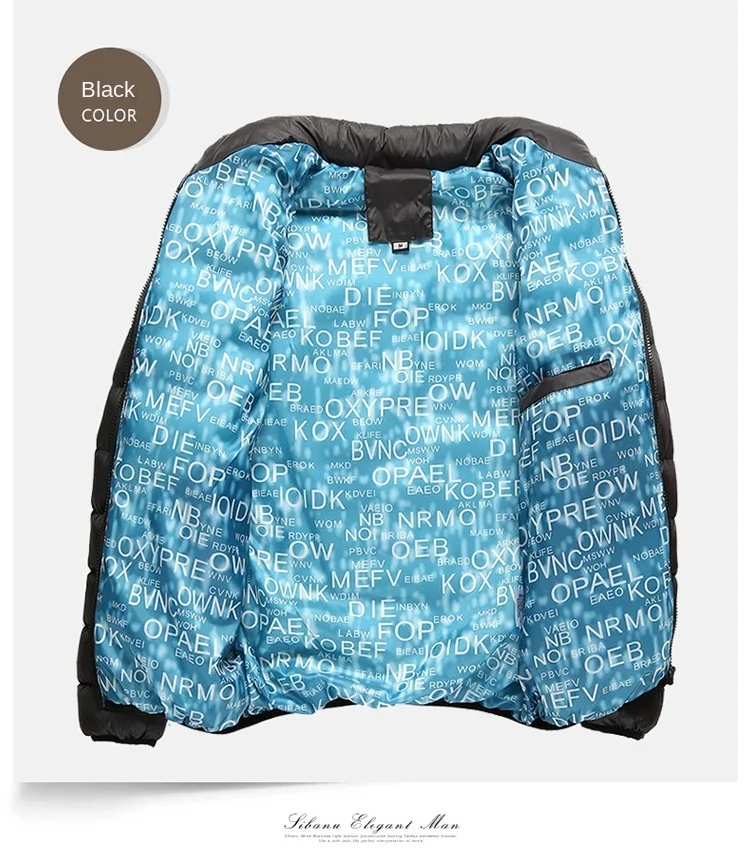 Winter Jacket MenFashion Stand Collar Male Parka Jacket Mens Solid Thick Jackets and Coats Man Winter Parkas M-6XL