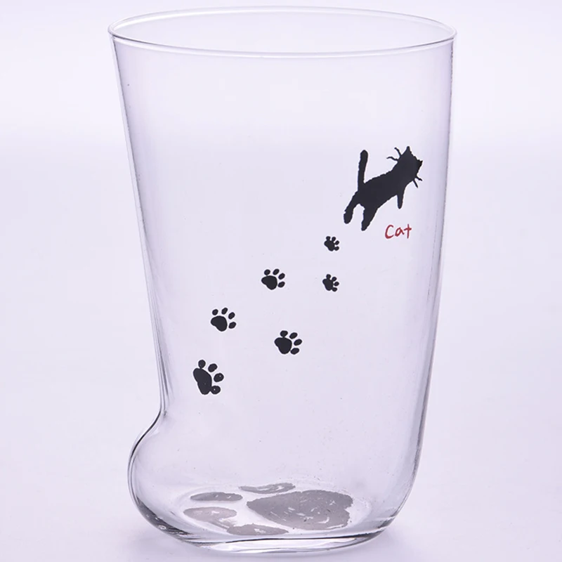 Новинка 1 шт. 300 мл креативные милые лапы животных Стекло лапы тигра Кружка Офис Кофе кружка стакан личности завтрак молоко фарфоровая чашка