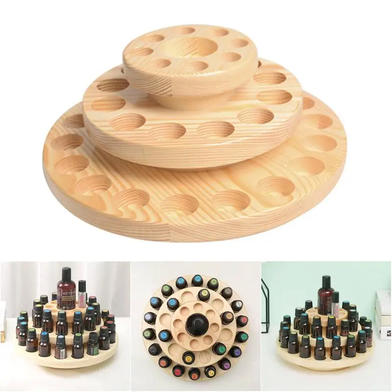 Высококачественная трехслойная коробка для хранения эфирных масел 39 ячеек