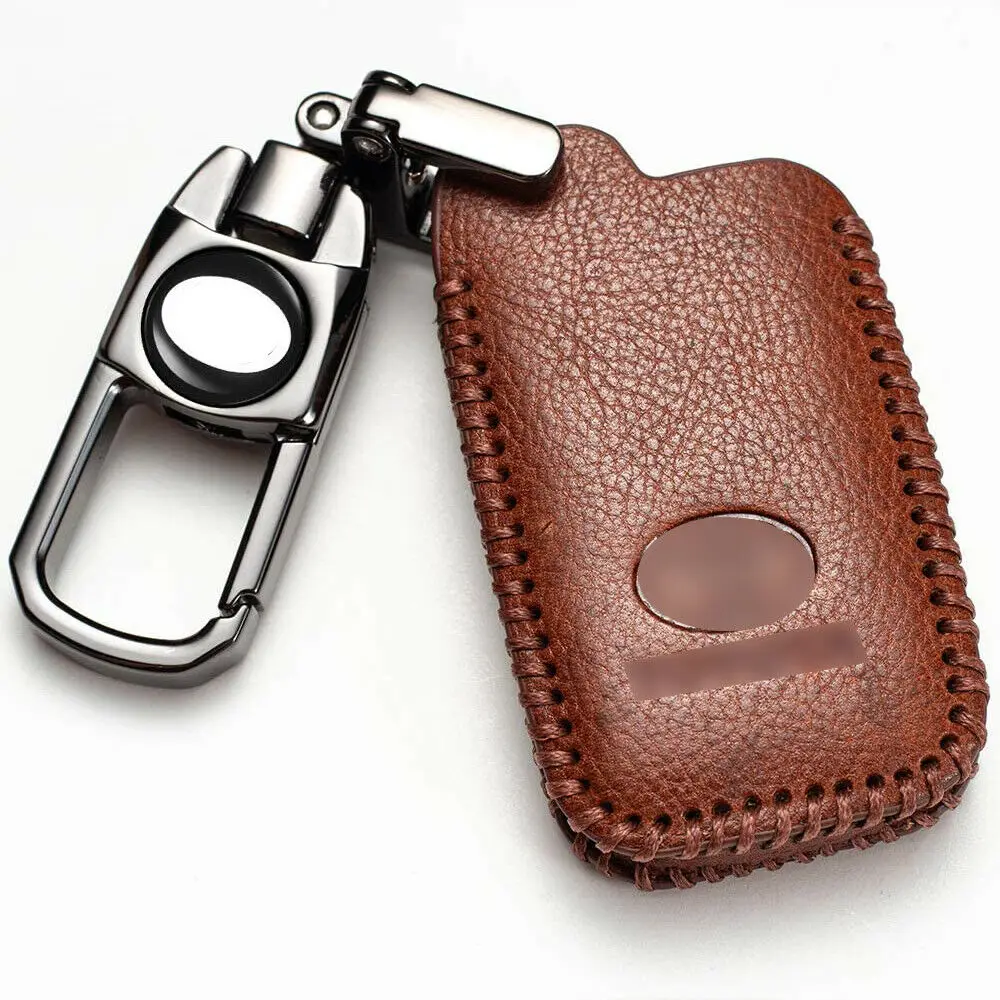 Натуральная кожа Смарт часы автомобильные аксессуары брелок Чехол Обложка