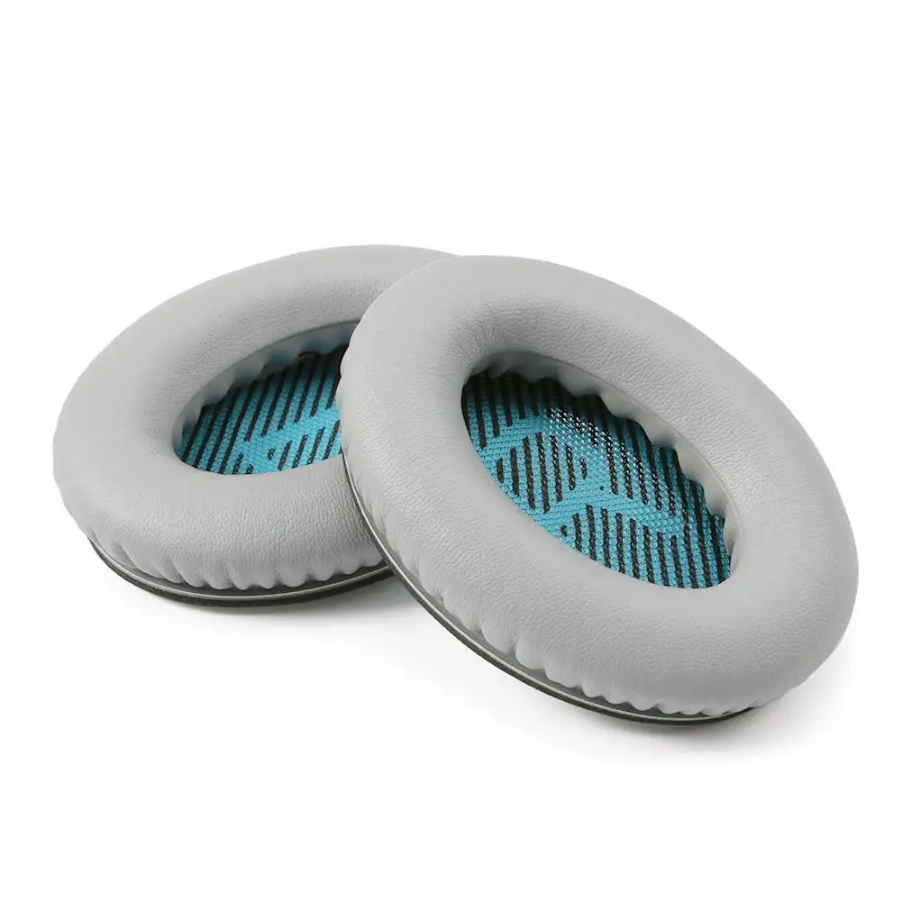 2Pcs Soft Memory Foam Replacement L/R Leather Ear Pads Cushion For Bose Quietcomfort 2 QC2 QC25 QC15 AE2 Headphones | Электроника