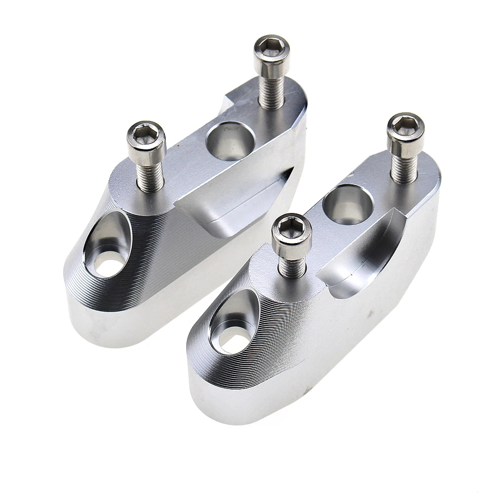 

Handlebar Riser Mount Clamp for BMW R1200RS R 1200RS R 1200 RS Rs 2015 2016 2017 2018 28mm Up 25mm Back Handle Bar Riser Bracket