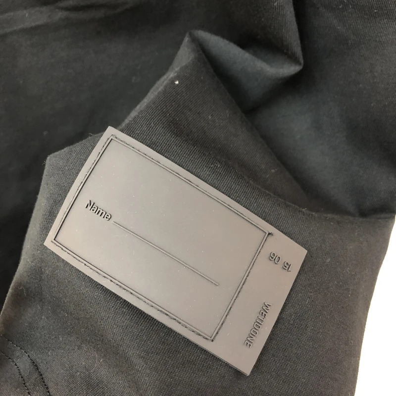 

New luxury 2021 Men vogue welldone Bear T Shirts T-Shirt Hip Hop Skateboard Street Cotton T-Shirts Tee Top kenye S-XXL #D80